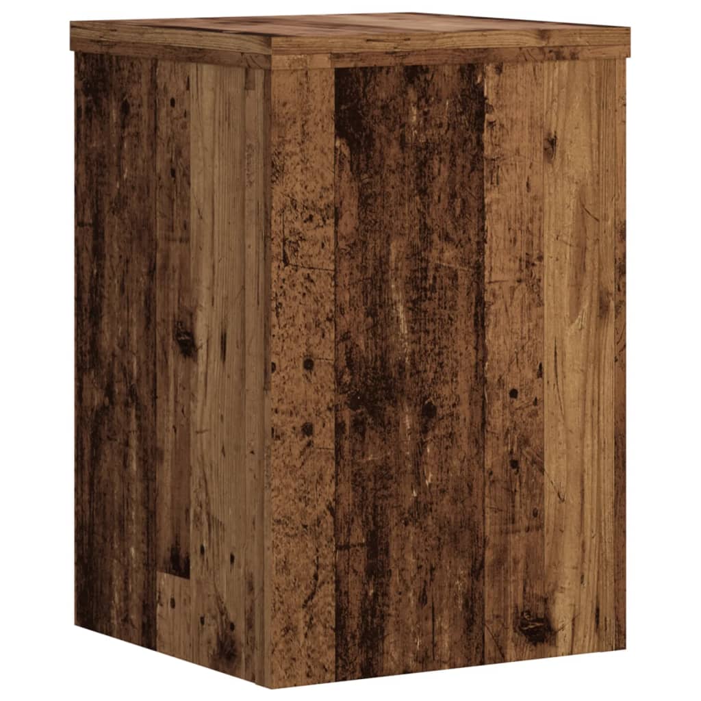 Supporti per Piante 2 pz Legno 25x25x35 cm Legno Multistrato | homemem39