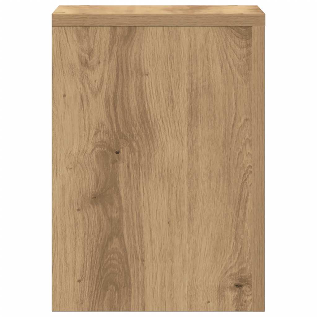Supporti per Piante 2 pz Rovere 25x25x35 cm in Multistrato | homemem39
