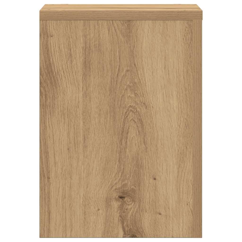 Supporti per Piante 2 pz Rovere 25x25x35 cm in Multistrato | homemem39