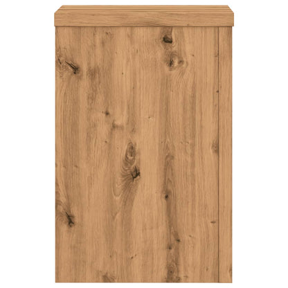 Supporti per Piante 2 pz Rovere 25x25x35 cm in Multistrato - homemem39