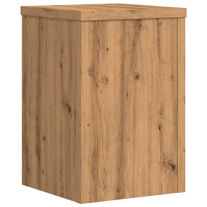 Supporti per Piante 2 pz Rovere 25x25x35 cm in Multistrato - homemem39