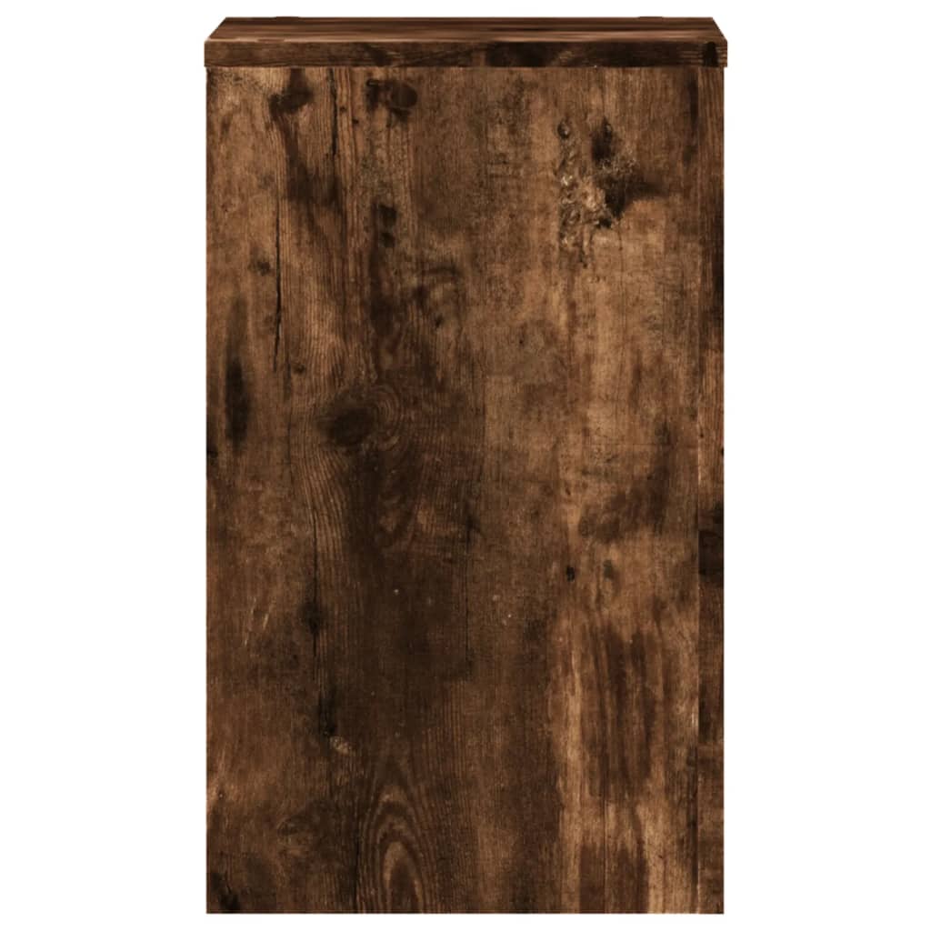 Supporti per Piante 2 pz Rovere 30x30x50 cm Legno Multistrato - homemem39