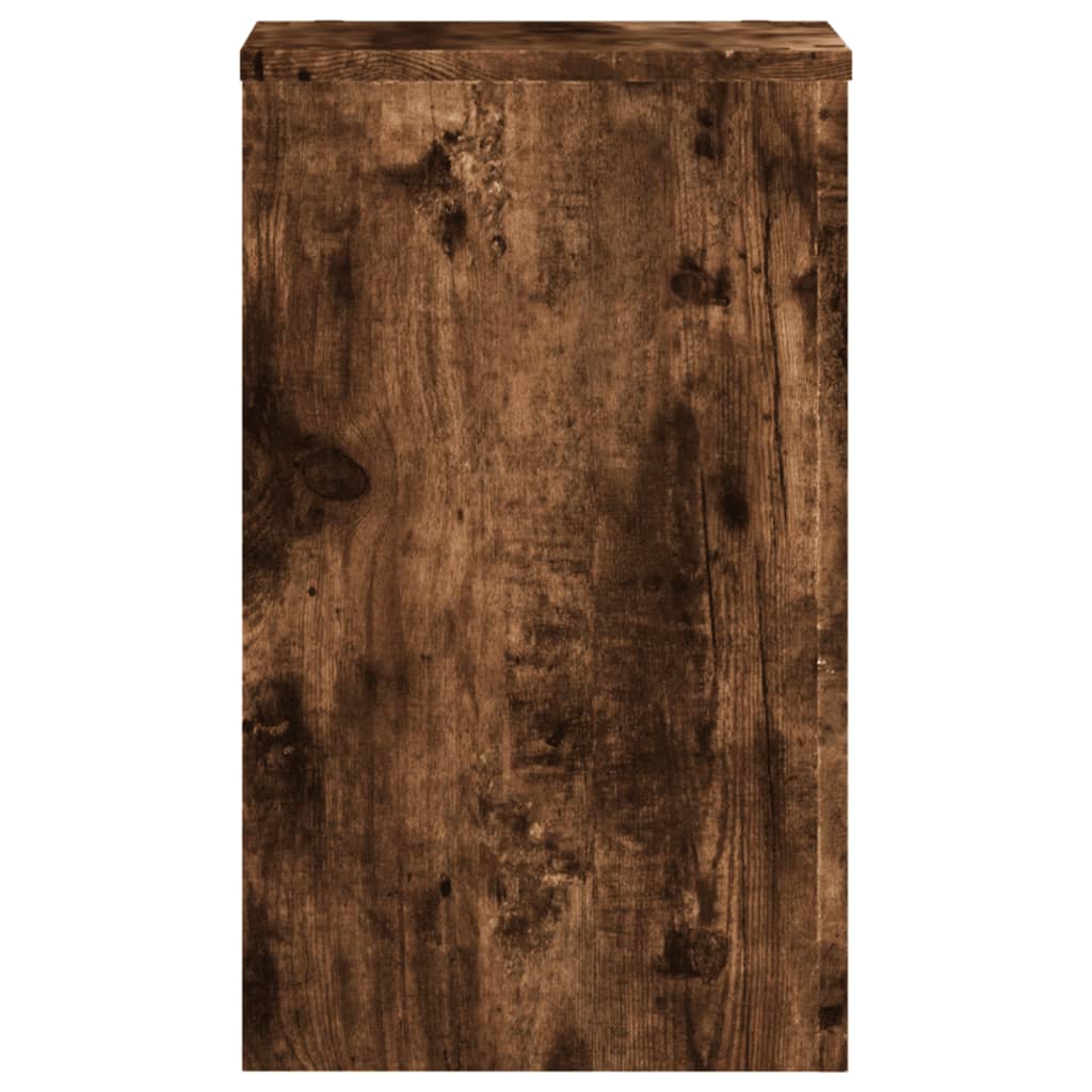 Supporti per Piante 2 pz Rovere 30x30x50 cm Legno Multistrato - homemem39