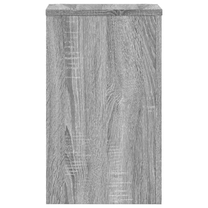 Supporti per Piante 2 pz Grigio 30x30x50 cm in Multistrato - homemem39