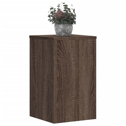 Supporti per Piante 2 pz Marrone 30x30x50 cm Legno Multistrato - homemem39