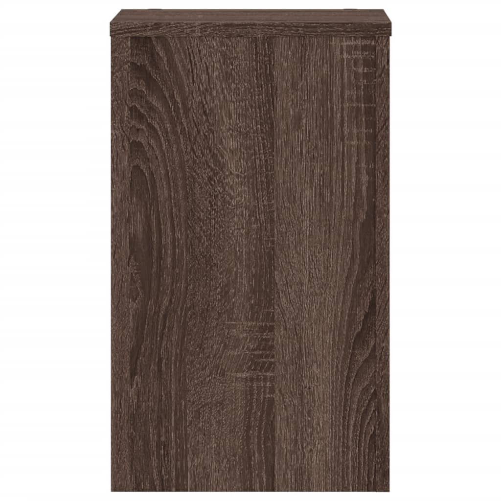 Supporti per Piante 2 pz Marrone 30x30x50 cm Legno Multistrato - homemem39