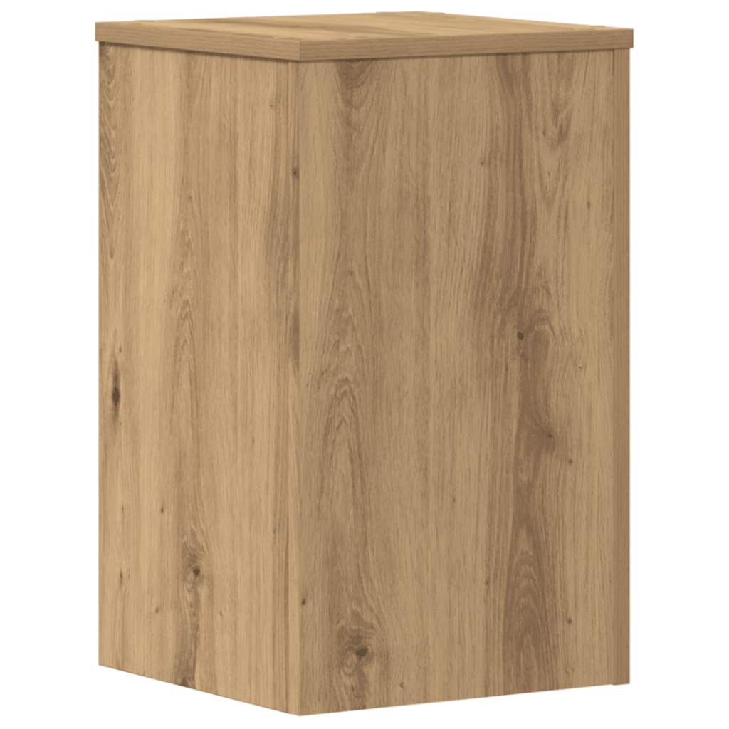 Supporti per Piante 2 pz Rovere 30x30x50 cm in Multistrato | homemem39
