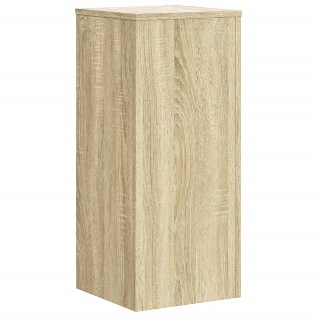 Supporti per Piante 2 pz Rovere 30x30x70 cm in Multistrato - homemem39