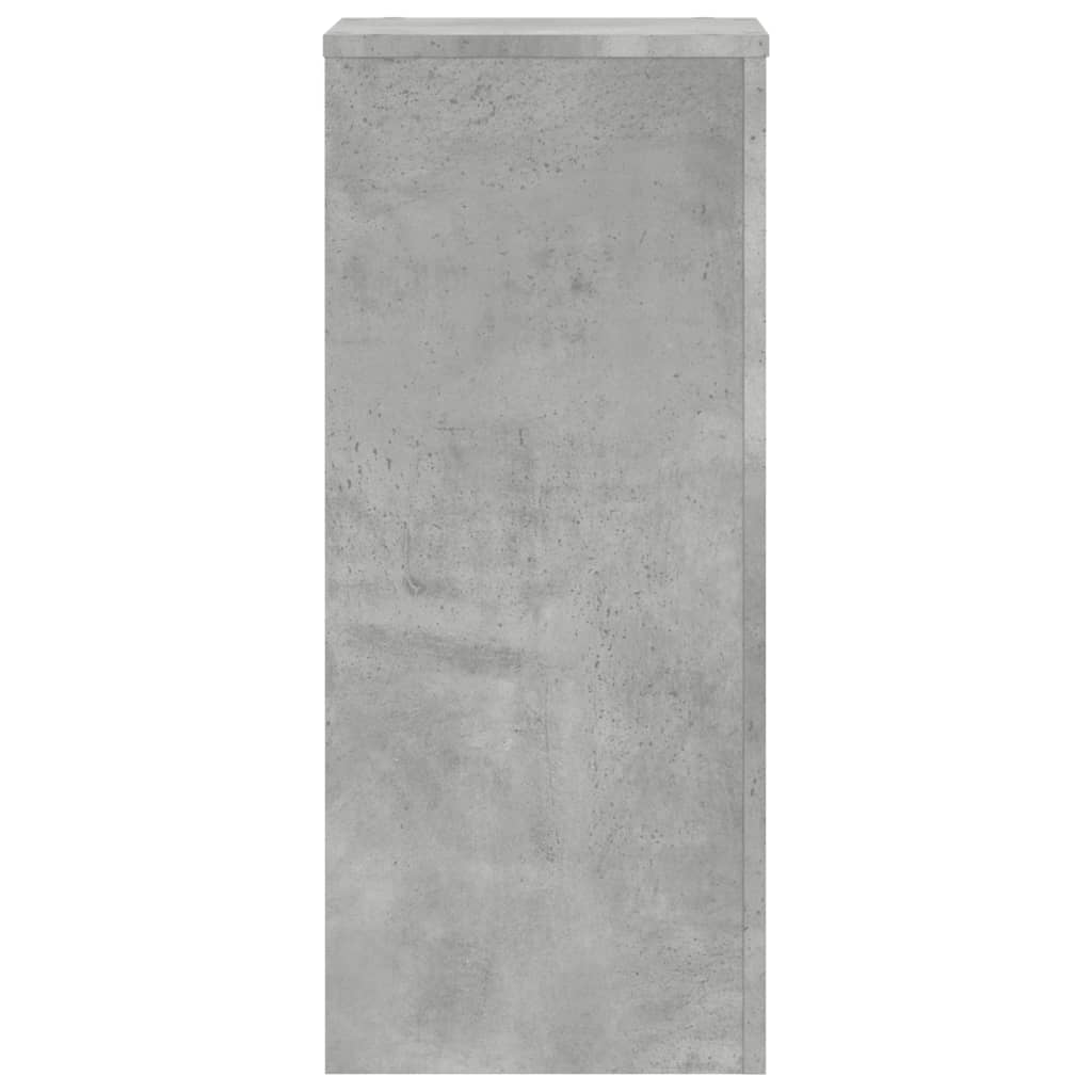 Supporti per Piante 2 pz Grigio 30x30x70 cm Legno Multistrato - homemem39