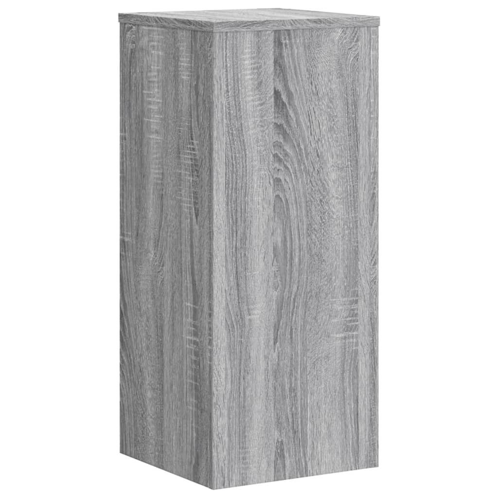 Supporti per Piante 2 pz Grigio 30x30x70 cm in Multistrato - homemem39