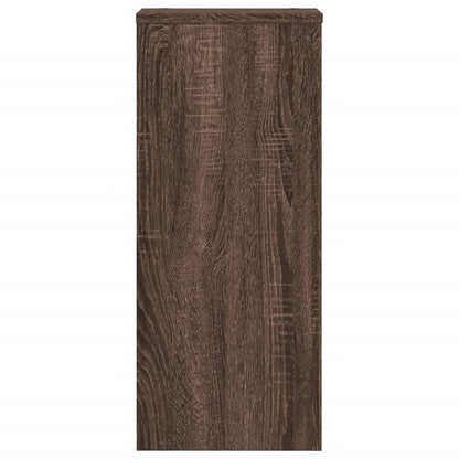 Supporti per Piante 2 pz Marrone 30x30x70 cm Legno Multistrato - homemem39