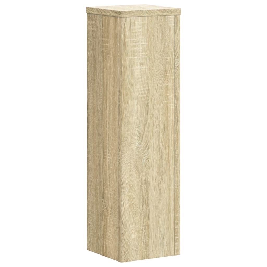 Supporti per Piante 2 pz Rovere 17x17x60 cm in Multistrato | homemem39
