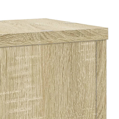 Supporti per Piante 2 pz Rovere 17x17x60 cm in Multistrato | homemem39