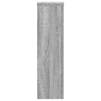 Supporti per Piante 2 pz Grigio 17x17x60 cm in Multistrato - homemem39