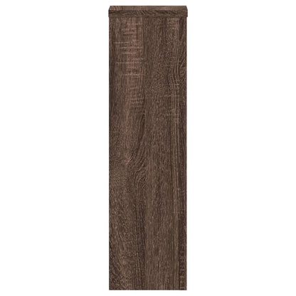Supporti per Piante 2 pz Marrone 17x17x60 cm Legno Multistrato - homemem39
