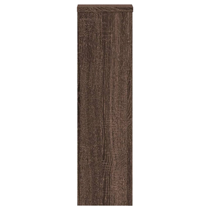 Supporti per Piante 2 pz Marrone 17x17x60 cm Legno Multistrato - homemem39