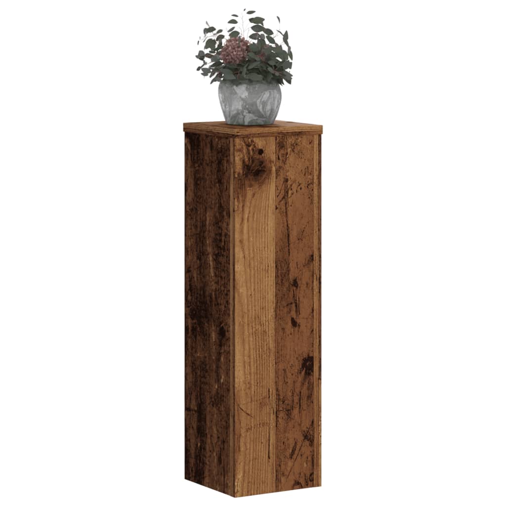 Supporti per Piante 2 pz Legno 17x17x60 cm Legno Multistrato - homemem39
