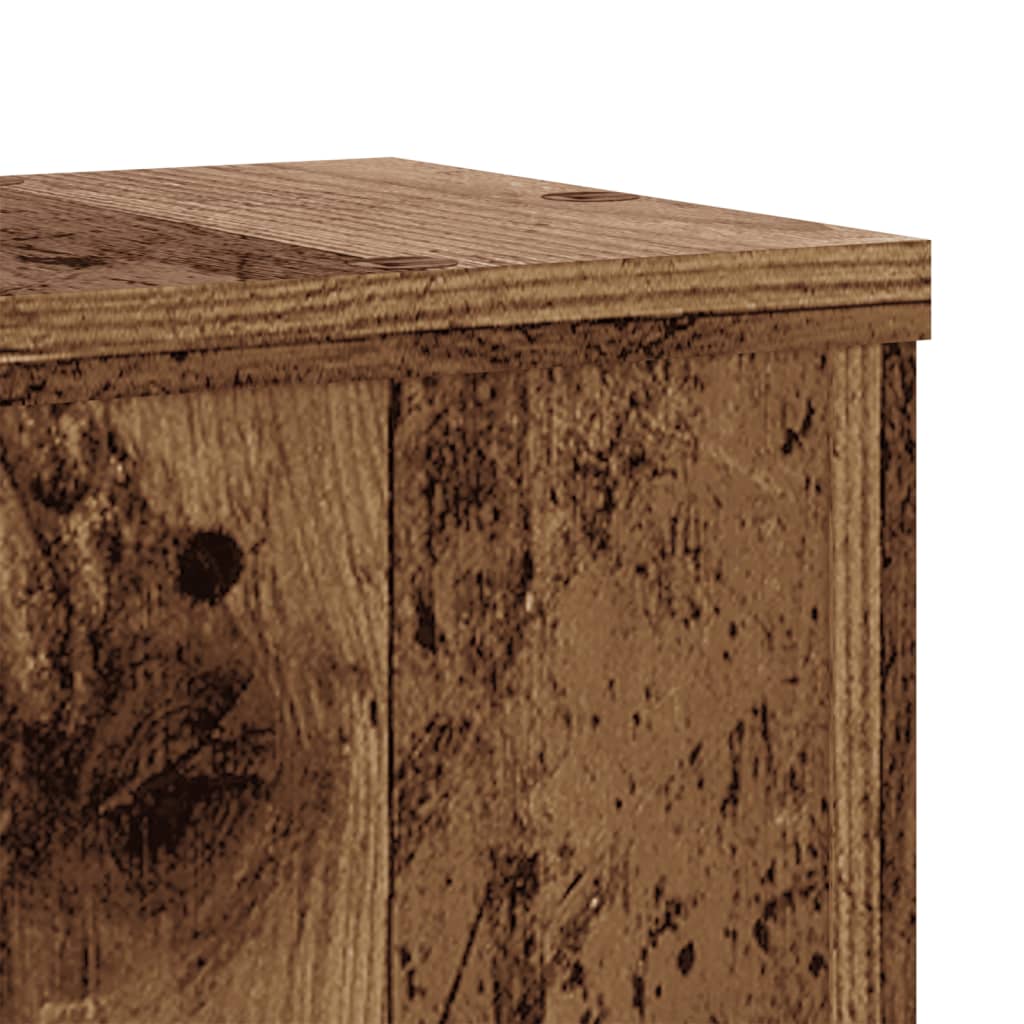 Supporti per Piante 2 pz Legno 17x17x60 cm Legno Multistrato - homemem39