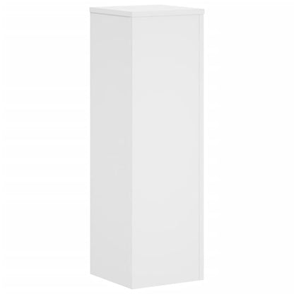 Supporti per Piante 2 pz Bianchi 25x25x80 cm Legno Multistrato | homemem39
