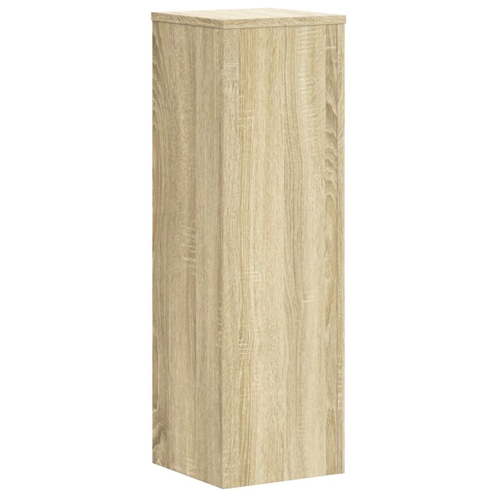 Supporti per Piante 2 pz Rovere 25x25x80 cm in Multistrato - homemem39