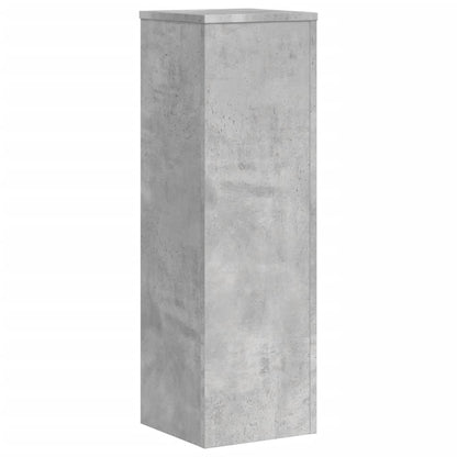 Supporti per Piante 2 pz Grigio 25x25x80 cm Legno Multistrato | homemem39