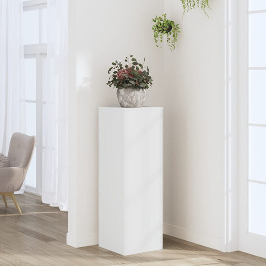 Supporto per Piante Bianco 33x33x100 cm in Truciolato - homemem39