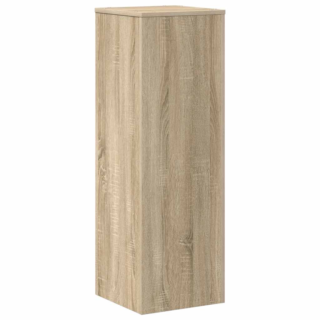 Supporto per Piante Rovere Sonoma 33x33x100cm Legno Multistrato | homemem39