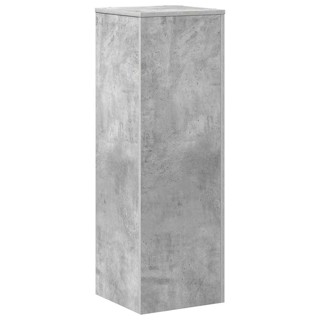 Supporto per Piante Grigio 33x33x100 cm in Truciolato | homemem39