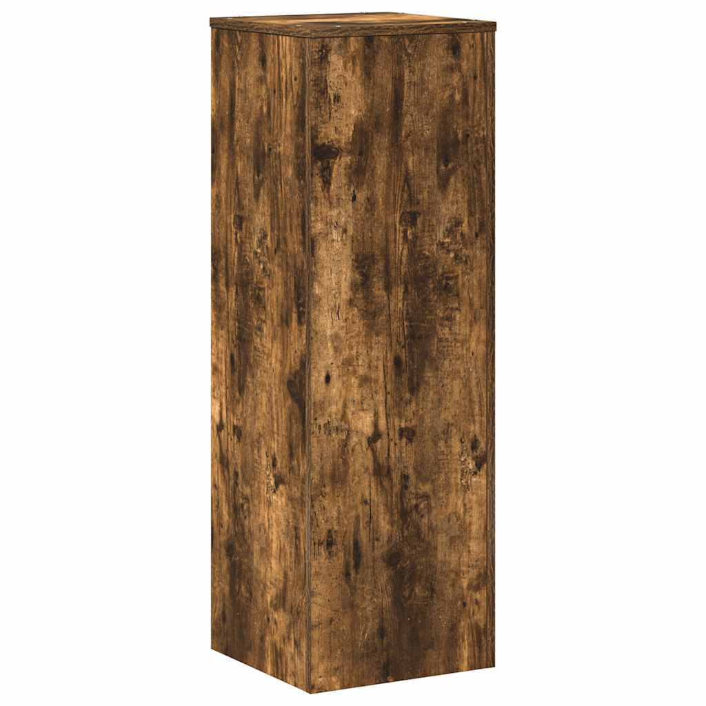 Supporto per Piante Rovere Fumo 33x33x100 cm in Truciolato | homemem39