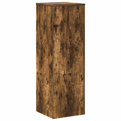 Supporto per Piante Rovere Fumo 33x33x100 cm in Truciolato | homemem39