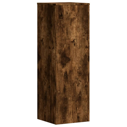 Supporto per Piante Rovere Fumo 33x33x100 cm in Truciolato - homemem39