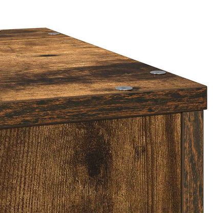 Supporto per Piante Rovere Fumo 33x33x100 cm in Truciolato | homemem39