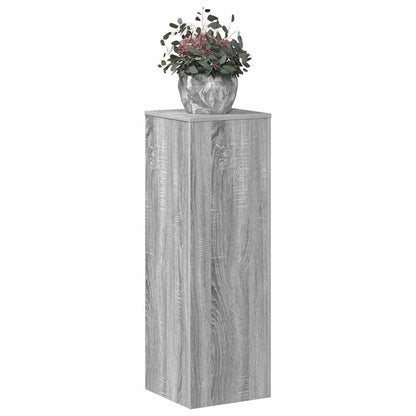Supporto per Piante Grigio Sonoma 33x33x100 cm in Truciolato | homemem39