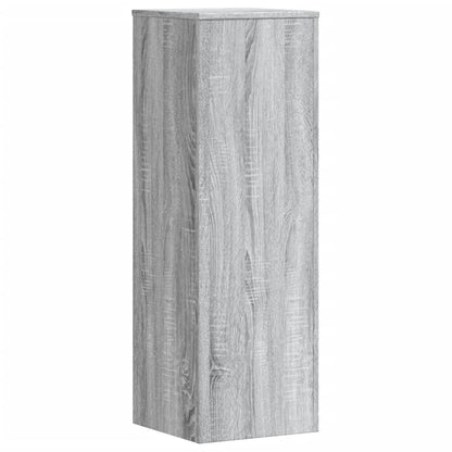 Supporto per Piante Grigio Sonoma 33x33x100 cm in Truciolato - homemem39