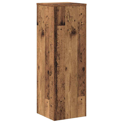 Supporto per Piante Legno Vecchio 33x33x100 cm in Truciolato | homemem39