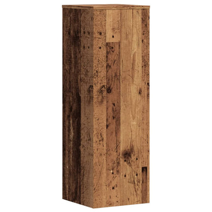 Supporto per Piante Legno Vecchio 33x33x100 cm in Truciolato - homemem39