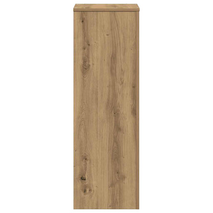 Supporto per Piante Rovere Artigianale 33x33x100 cm Truciolato | homemem39