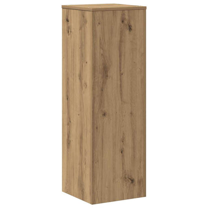 Supporto per Piante Rovere Artigianale 33x33x100 cm Truciolato | homemem39