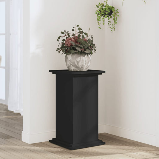 Supporto per Piante Nero 33x33x60 cm in Truciolato - homemem39