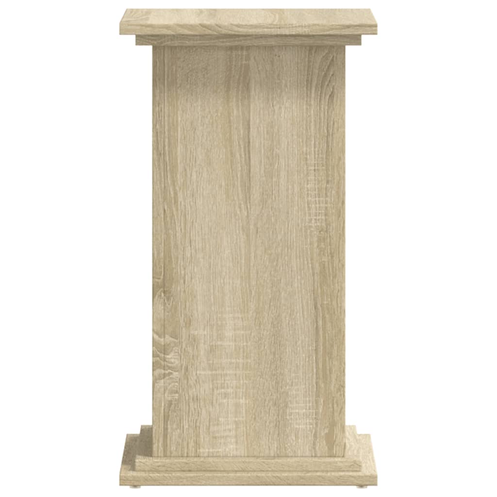 Supporto per Piante Rovere Sonoma 33x33x60 cm Legno Multistrato - homemem39