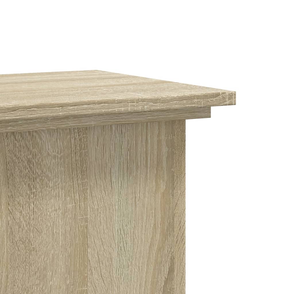 Supporto per Piante Rovere Sonoma 33x33x60 cm Legno Multistrato - homemem39