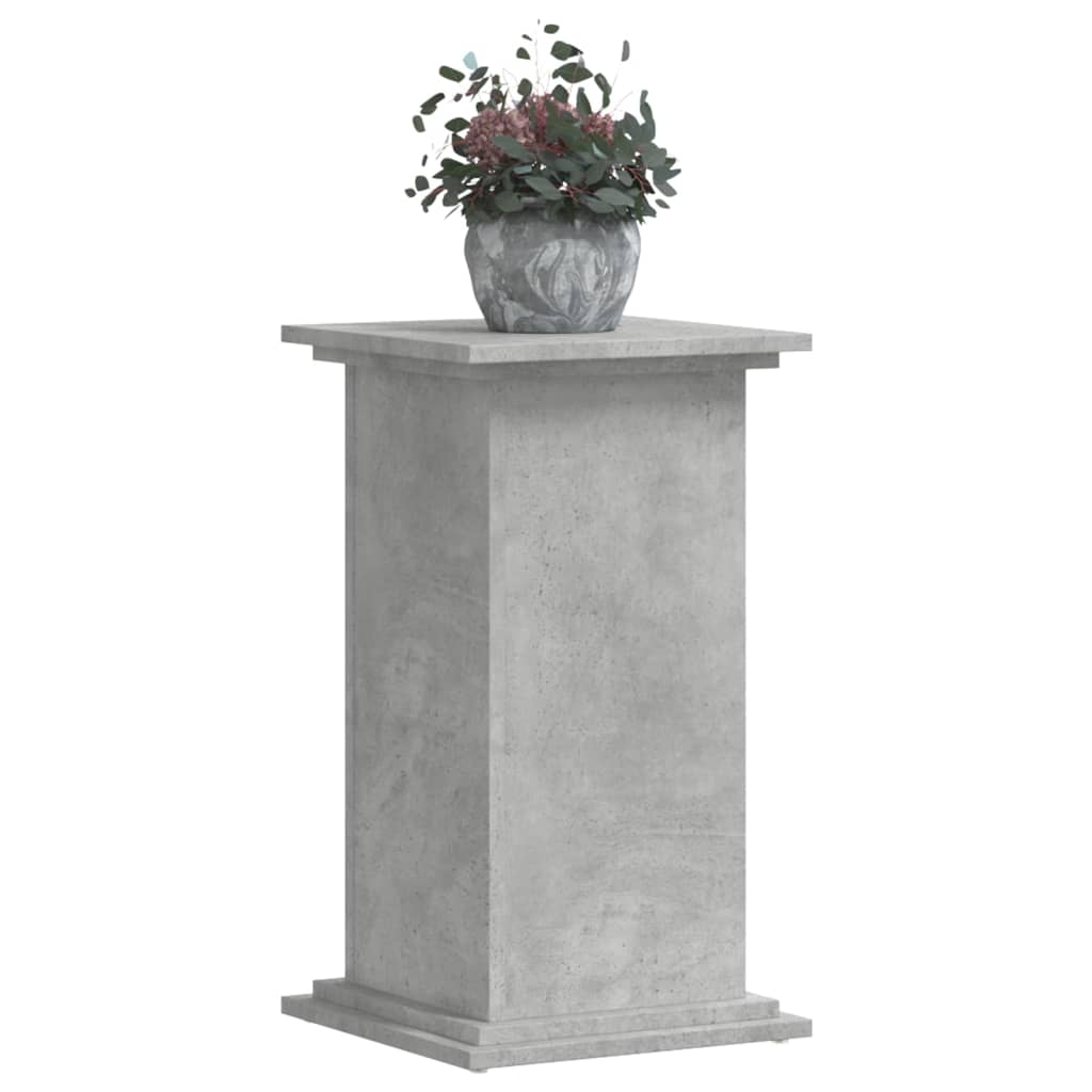 Supporto per Piante Grigio 33x33x60 cm in Legno Multistrato - homemem39