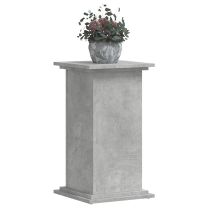 Supporto per Piante Grigio 33x33x60 cm in Legno Multistrato - homemem39