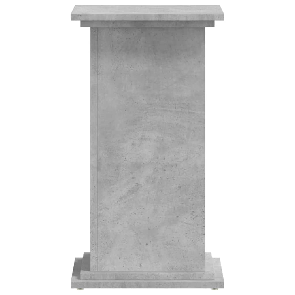 Supporto per Piante Grigio 33x33x60 cm in Legno Multistrato - homemem39