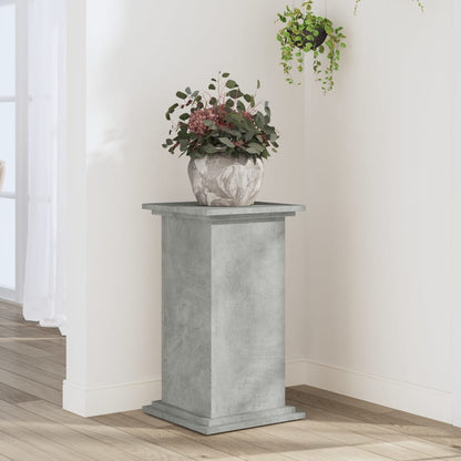 Supporto per Piante Grigio 33x33x60 cm in Legno Multistrato - homemem39