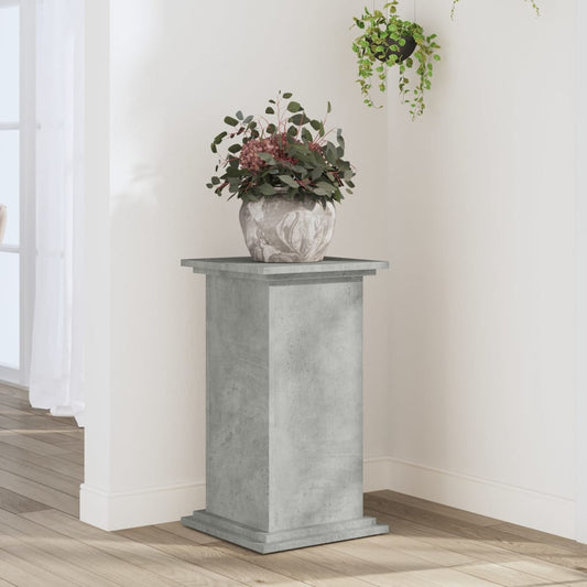 Supporto per Piante Grigio 33x33x60 cm in Legno Multistrato - homemem39