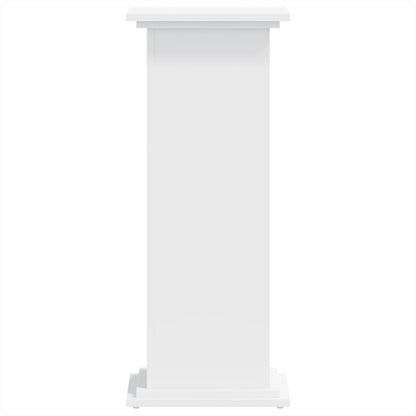 Supporto per Piante Bianco 33x33x80 cm in Legno Multistrato | homemem39
