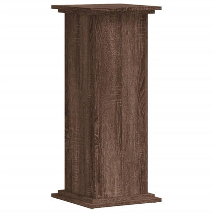 Supporto per Piante Rovere Marrone 33x33x80cm Legno Multistrato - homemem39