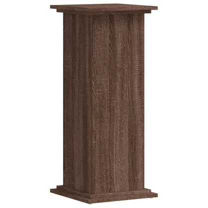 Supporto per Piante Rovere Marrone 33x33x80cm Legno Multistrato - homemem39