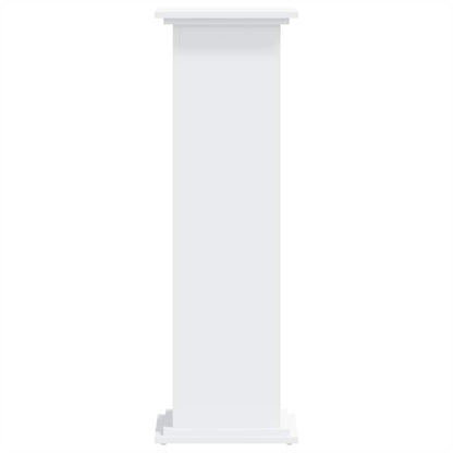 Supporto per Piante Bianco 33x33x100 cm in Truciolato | homemem39